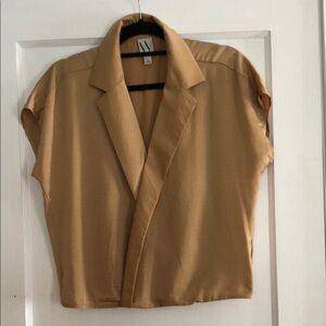 Worthington Camel Blouse